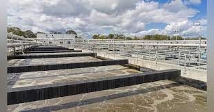 Aeration operations at a water treatment facility